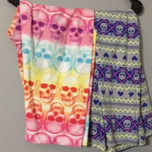 Scull leggings